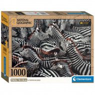 National Geographic - Puzzle zeber 1000 kusů - Clementoni