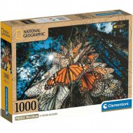 National Geographic - Úžasné motýly 1000 dílků puzzle - Clementoni