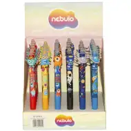 Nebulo: Gelové pero s mimozemšťany, vymazatelné, s tlačítkem, různé varianty, 1 ks