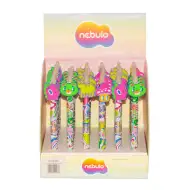 Nebulo: Kuličkové pero s gelovým inkoustem, vymazatelné, s tlačítkem, Mushroom Forest, různé druhy, 1 ks