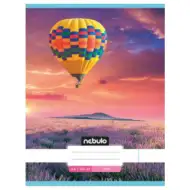 Nebulo: Levandulové pole hladký sešit A4 80-32