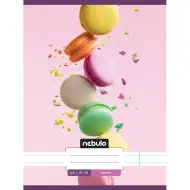 Nebulo: Linkovaný sešit s motivem makronek 81-32 A/4