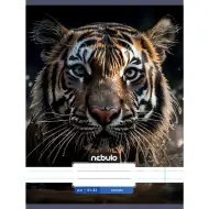 Nebulo: Linkovaný sešit s tygřím vzorem 81-32 A/4
