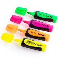 Nebulo: Neon textový zvýrazňovač 2-5mm, sada 4 kusů