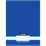 Nebulo: Sešit s tvrdou vazbou, čtverečkovaný, oceánově modrý, 87-32, formát A4