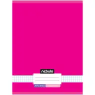 Nebulo: Sešit sešitý čtverečkovaný neonově růžový 87-32 A/4