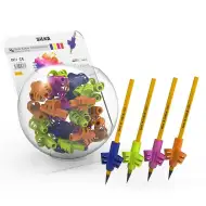 Nebulo: Silikonový úchyt na tužku v různých barvách 1ks