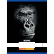 Nebulo: Šitý hladký sešit s motivem gorily 80-32 A/4