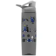 Nebulo: Wabo láhev s uzávěrem na kliku, robotický kočičí motiv, 750 ml