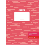 Nebulo: sešívaný čtverečkový sešit 87-32 A4