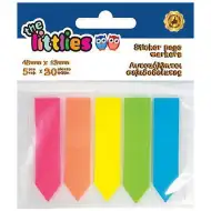 Neon Post-it 5x20 ks 48x12mm