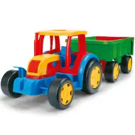 Obří traktor s přívěsem - Wader