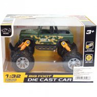 Off-Road zelené terénní vozidlo s pohonem na zadní kola 1/32