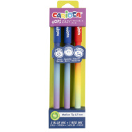 Oops mazatelná sada propisek 3 ks, 0,7 mm - Carioca