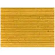 Oranžová 3D dekorace z vlnité lepenky 50x70cm 1ks