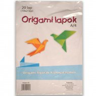 Origami papíry A4, 20 ks