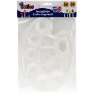 Oválná plastová malířská paleta