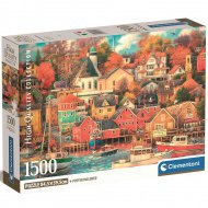 Přístavní město 1500 dílků HQC puzzle 84,5x59,5cm - Clementoni