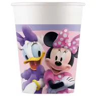Papírové kelímky s motivem Minnie Mouse a Daisy, sada 8 ks, 200 ml