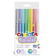 Pastelové fixy Carioca, sada 8 kusů