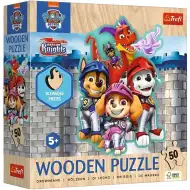 Paw Patrol 50dílné dřevěné puzzle - Trefl