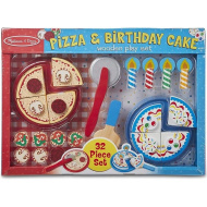 Pečení a vaření: Narozeninový dort a pizza set - Melissa &amp; Doug