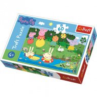 Peppa Pig: Veselá dovolená puzzle 60 dílků - Trefl