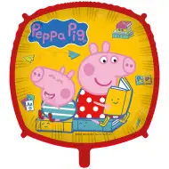 Peppa Pig čtvercový fóliový balónek 46 cm