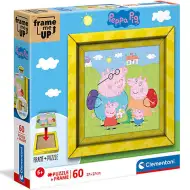 Peppa Pig rámové puzzle 60 dílků - Clementoni