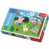 Peppa prasátko: Objevování lesa puzzle 30 ks - Trefl