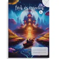 Píšu a kreslím sešit pro 4. třídu 2 v 1 linkovaný a čistý A5