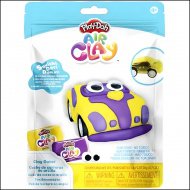 Play-Doh: Air Clay - Sada modelovací hmoty, která tvrdne na vzduchu - Závodní auto