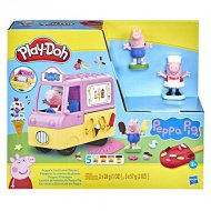 Play-Doh: Peppa Prasátko sada na výrobu zmrzliny s doplňky 227g - Hasbro