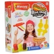 Play-Dough: Hrdinové Hot Dog modelína sada 8ks