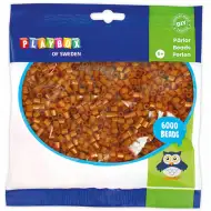 PlayBox: 5mm MIDI měděně barevné žehlitelné korálky, balení 6000 kusů.