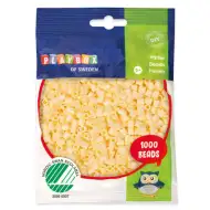 PlayBox: 5mm MIDI zažehlovací korálky 1000 ks v bledě žluté barvě