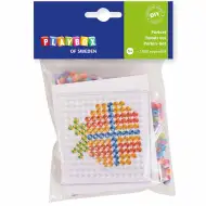 PlayBox: 5mm MIDI žehlicí korálky - Pruhované kusy v balení 1000 ks