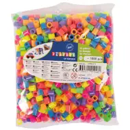 PlayBox: 9mm XL MAXI neonové zažehlovací korálky balení 1000 ks