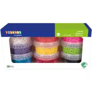 PlayBox: 9mm XL MAXI zažehlovací korálky v 9 barvách, 10000 ks