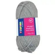 PlayBox: Akrylová příze 50g šedá