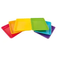 PlayBox: Barevná plastová miska 28x22x3cm 1ks