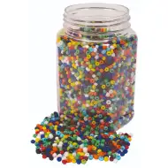 PlayBox: Barevná sada korálků 4mm 500g