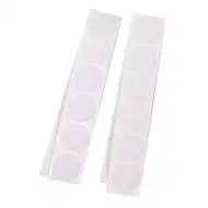 PlayBox: Bílý samolepicí suchý zip 20mm, sada 12 ks