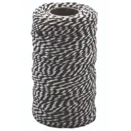 PlayBox: Černobílá bavlněná příze 100m