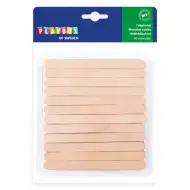 PlayBox: Dekorační dřevěné tyčinky se zaoblenými rohy 110x10mm, balení 96 ks.