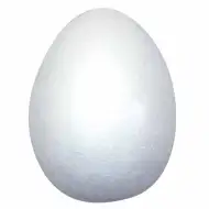 PlayBox: Dekorační polystyrenové vejce 60x40mm 25ks
