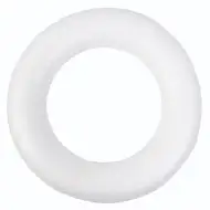 PlayBox: Dekorovatelný základ věnce z polystyrenu o velikosti 15 cm.