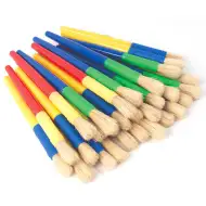 PlayBox: Dětský štětec z divočákových štětin v různých barvách 1 ks