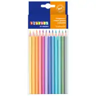 PlayBox: Pastelová trojúhelníková barevná tužka sada 12 ks