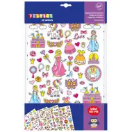 PlayBox: Princezny 500 ks mega sada samolepek